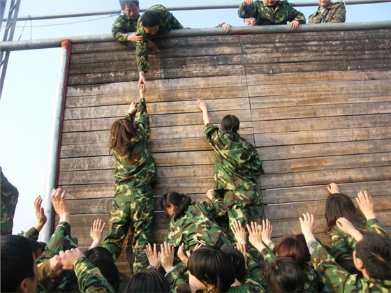 環瑞公司戶外拓展-攀爬