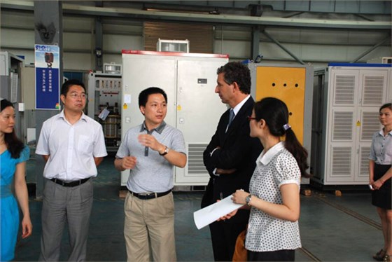 環瑞銷售部每日接待多批客戶陪同考察