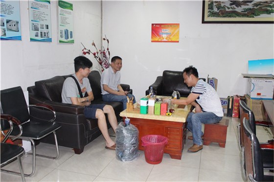 經理接待中山客戶