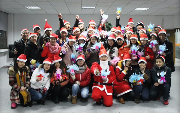 環瑞團隊圣誕節合影 環瑞團隊圣誕節合影